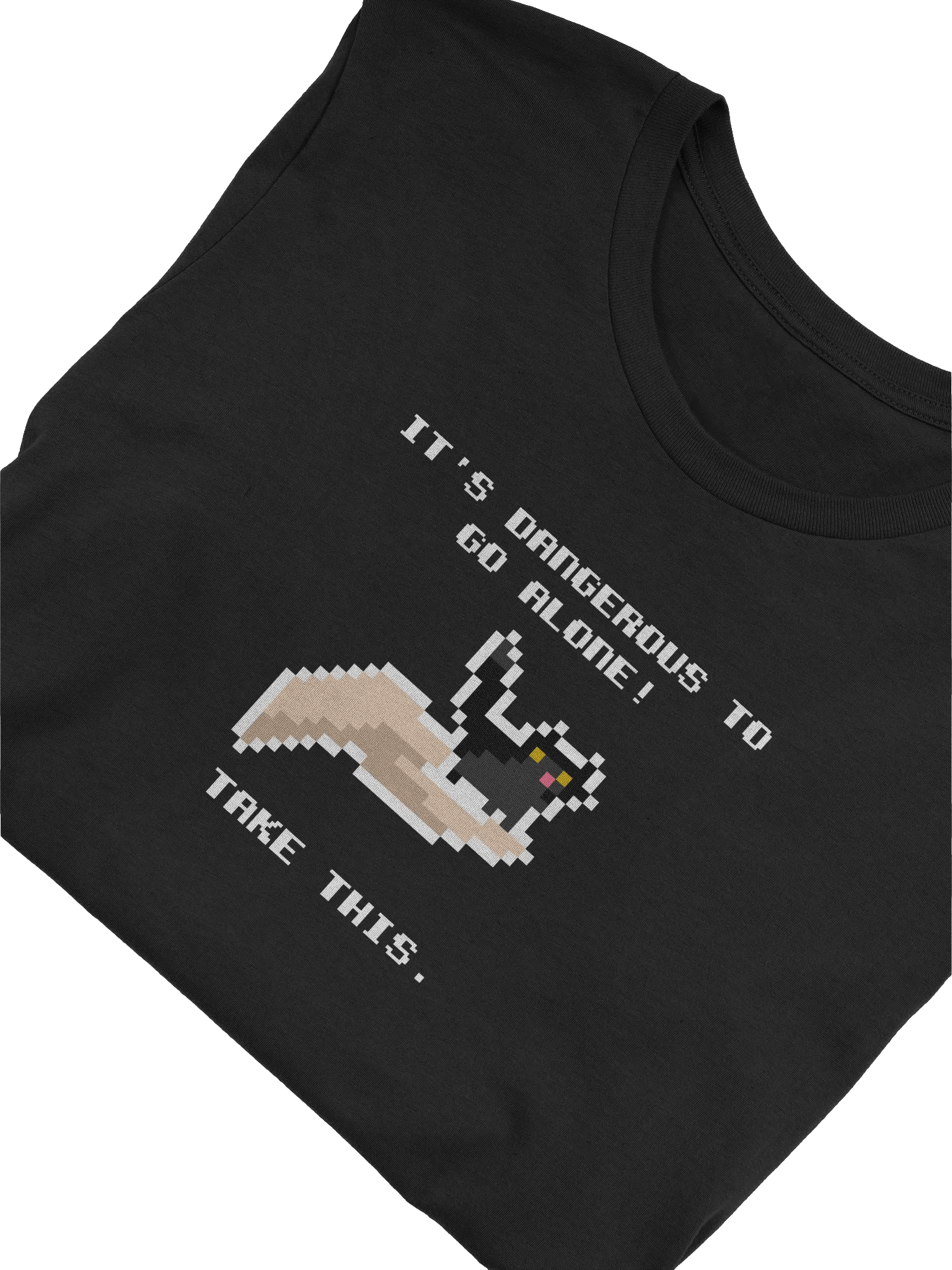Dangerous To Go Alone Tee product image (3)