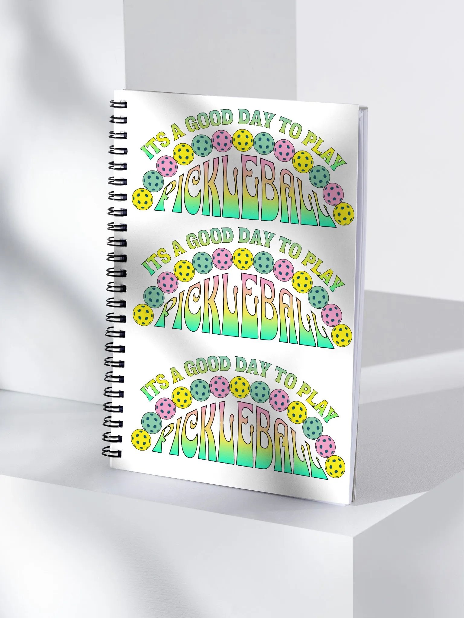 It's A Good Day To Play Pickleball Spiral Notebook product image (3)