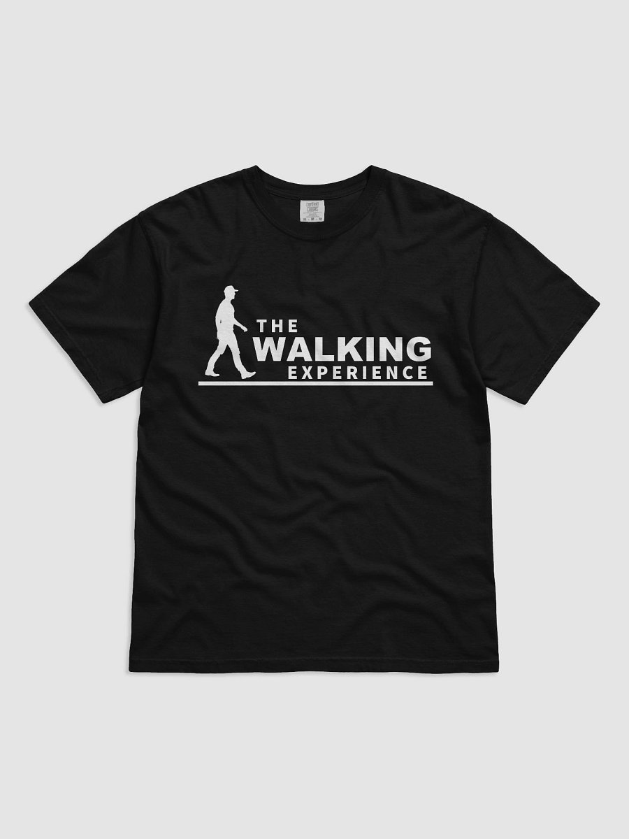 The Walking Experience T-Shirt (White Logo) product image (7)