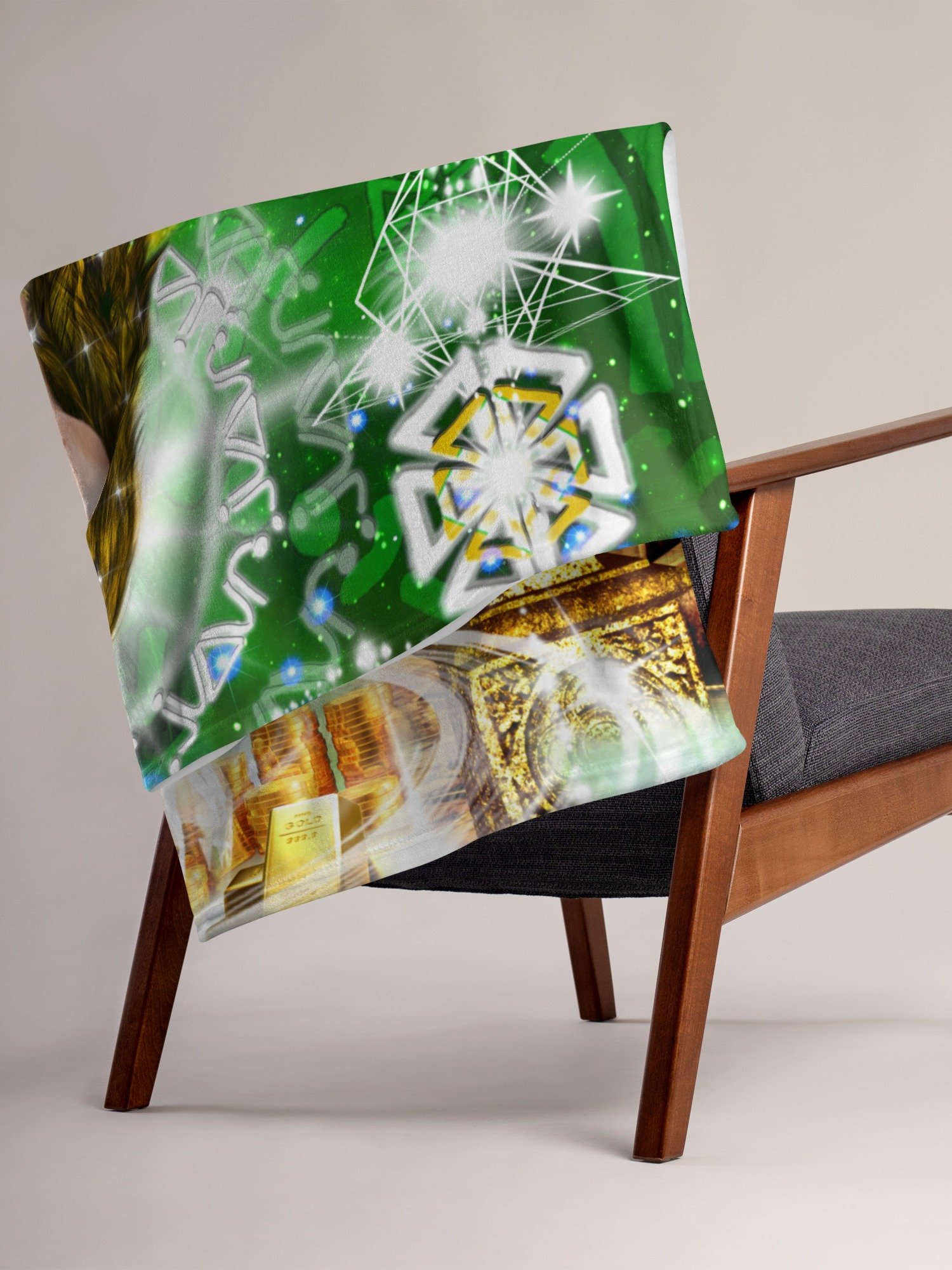 Enlightened Mastery Light-Tech Fleece Blanket product image (8)