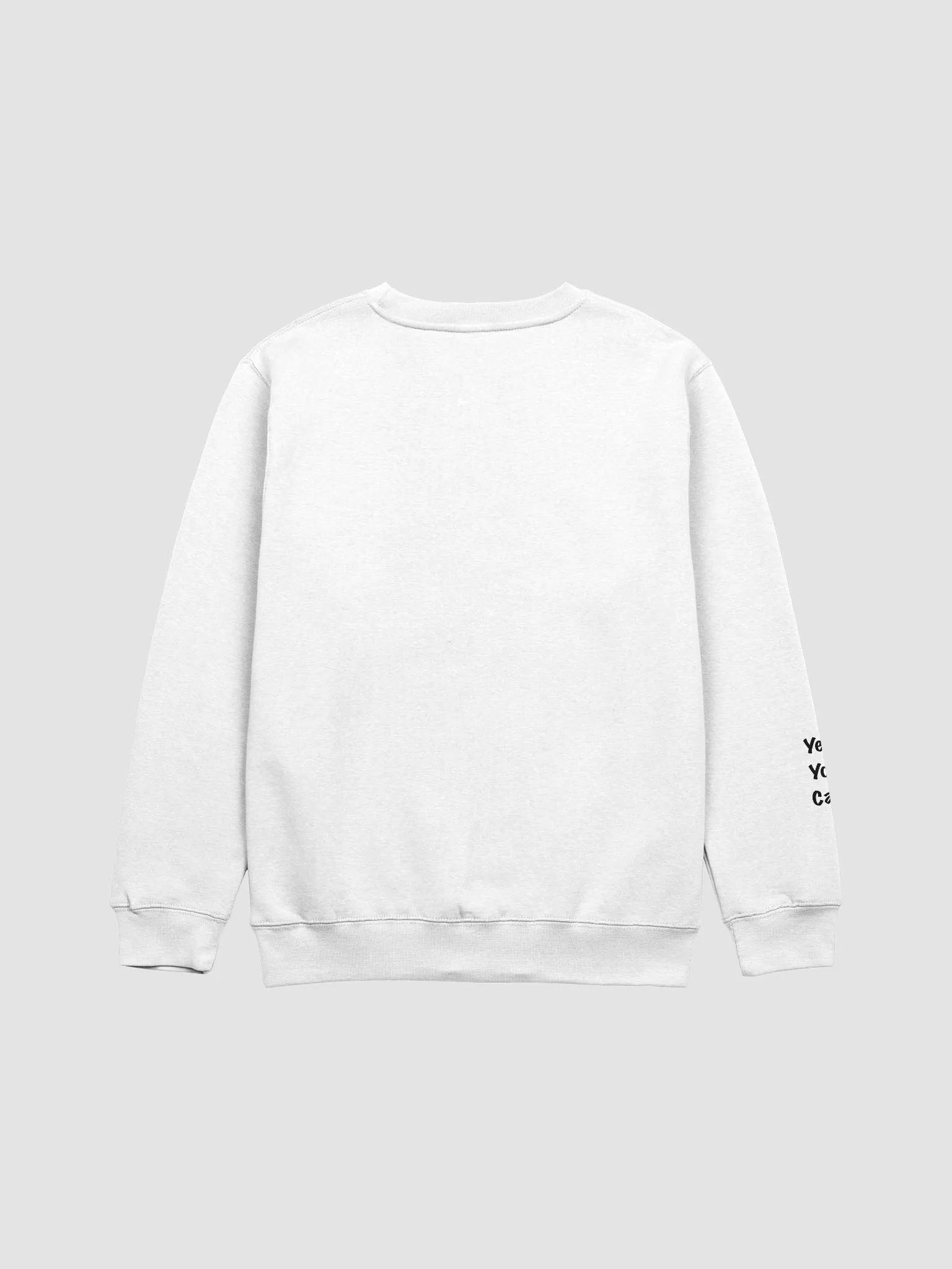 Yes! You Cat! Premium white crewneck product image (3)