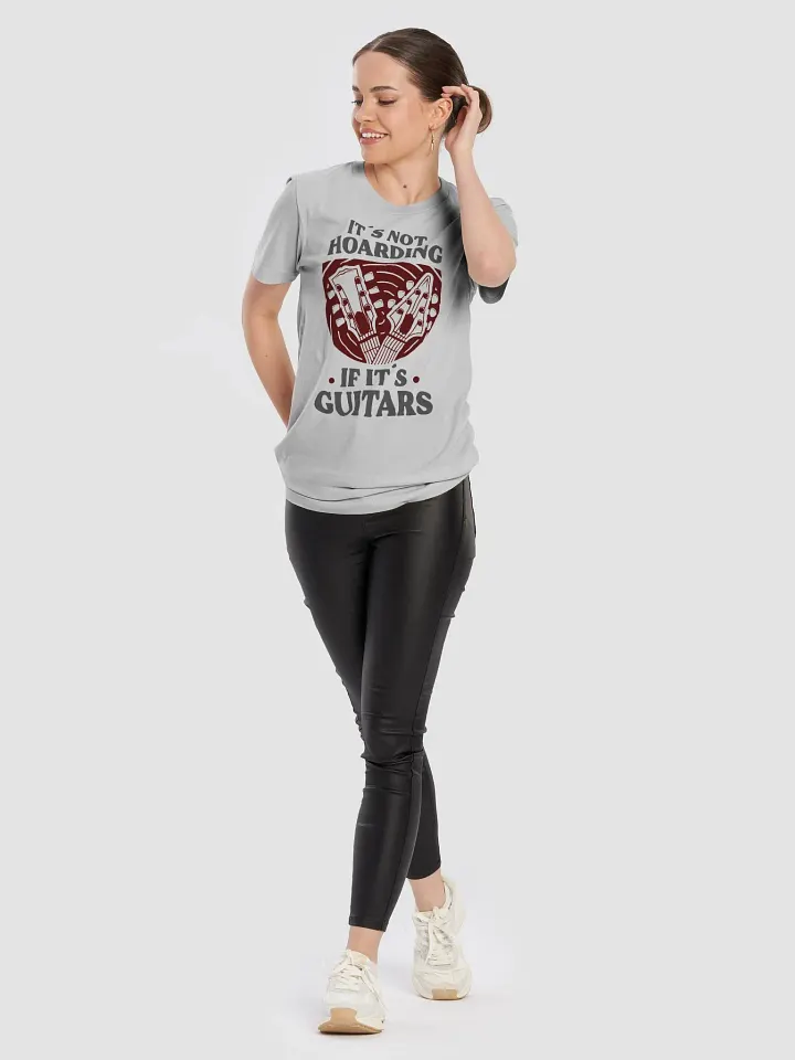 If It's Not Hoarding, It's Guitars – Funny Guitar Collector T-Shirt for Musicians product image (2)