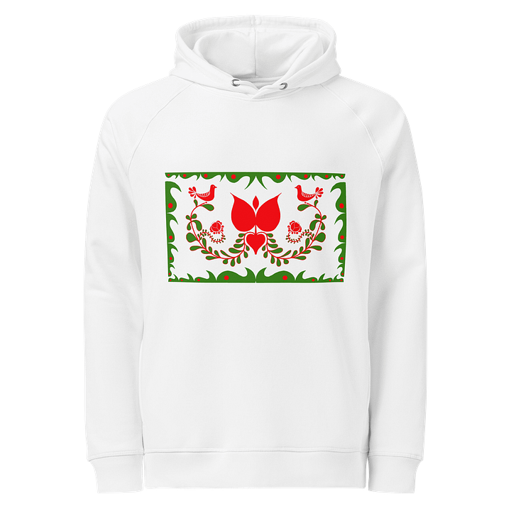 Traditional Hungarian Folk Art Organic Hoodie product image (1)