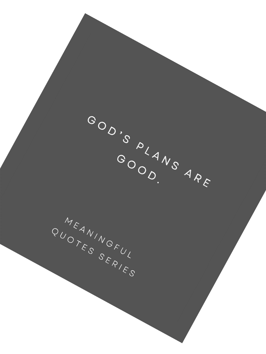 God's Plans Are Good. product image (2)