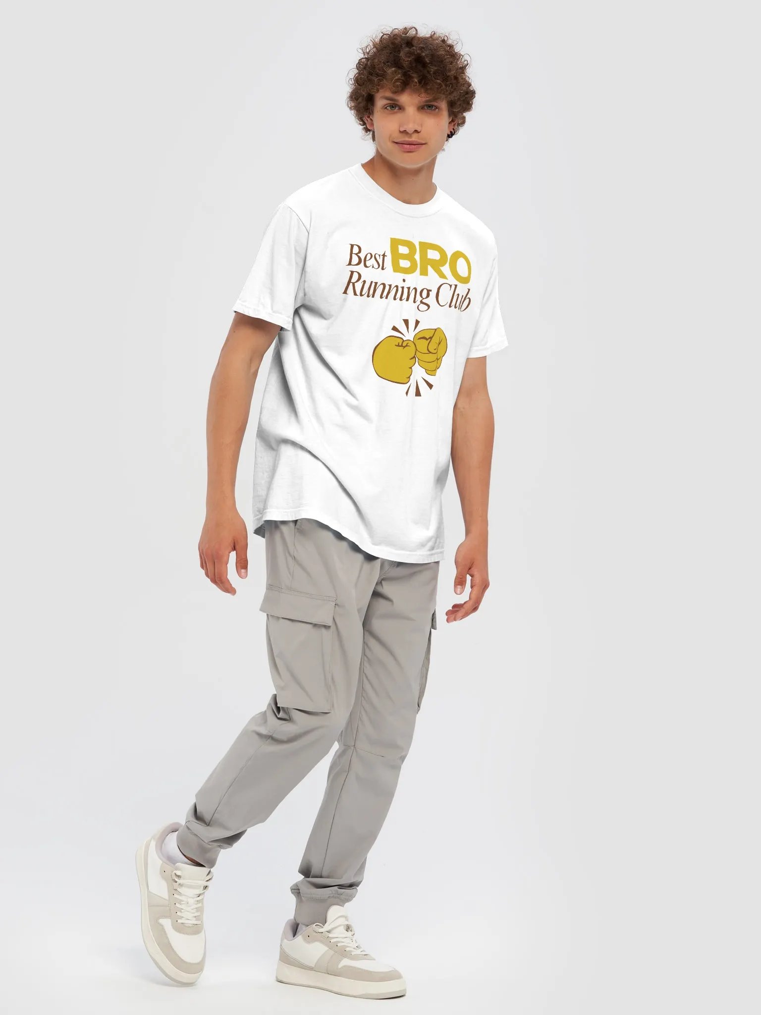 Bro Running Club Fist Bump Tee product image (8)
