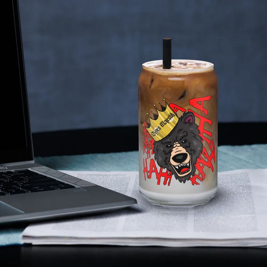 Bjorn Majestik Bear Can-Shaped Glass product image (33)