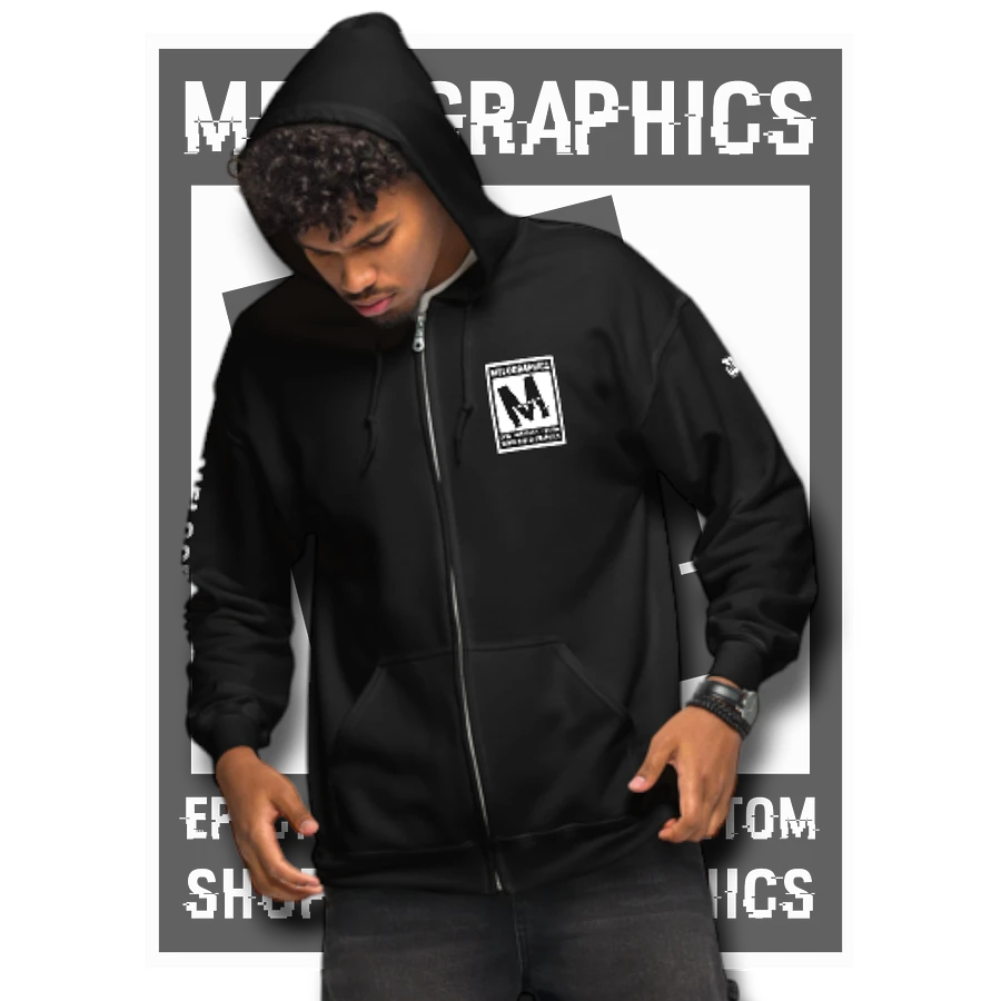 MELOGRAPHICS - Classic Zip Hoodie | #MadeByMELO product image (2)