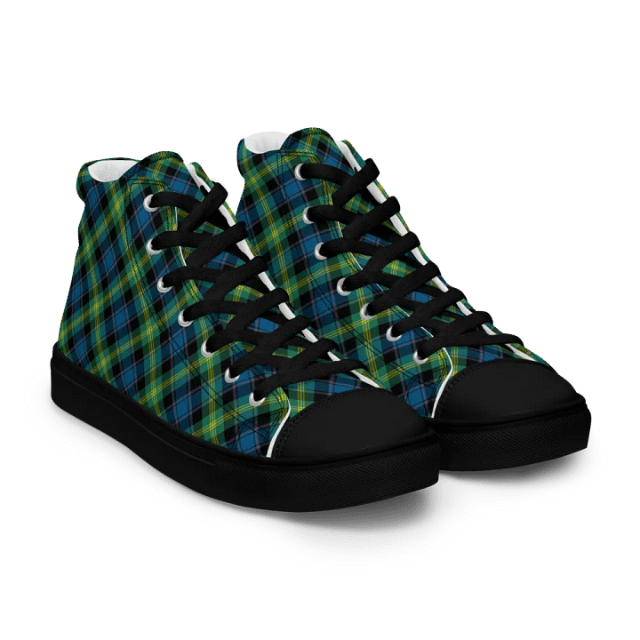 Watson Tartan Men's High Top Shoes product image (1)