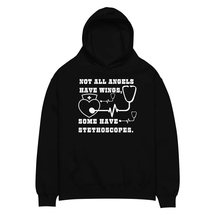 Geometric Heart Equations Hoodie product image (2)