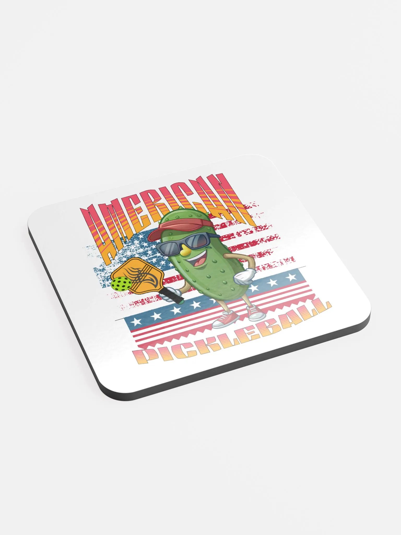 American Pickleball Patriot Coaster Set product image (3)