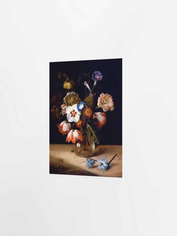 Flowers in a Glass Vase (1671) – Poster Print product image (7)