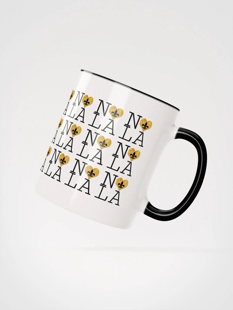 I LOVE NOLA **LEGACY COLOR MUG** (GOLD WRAP HEART INFINITY WALL) product image (17)