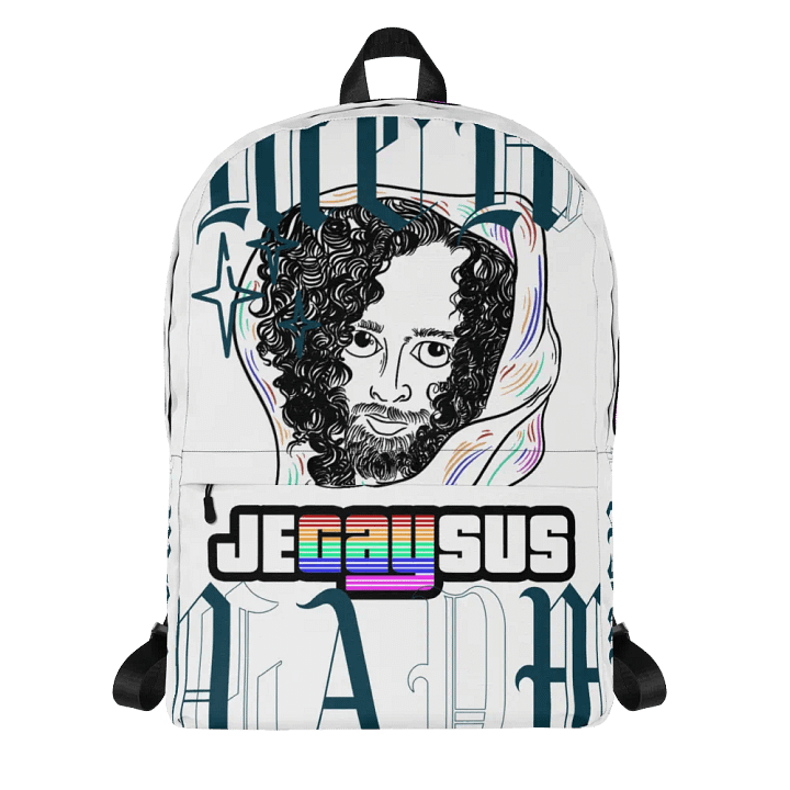 JeGaysus All Over Backpack product image (1)
