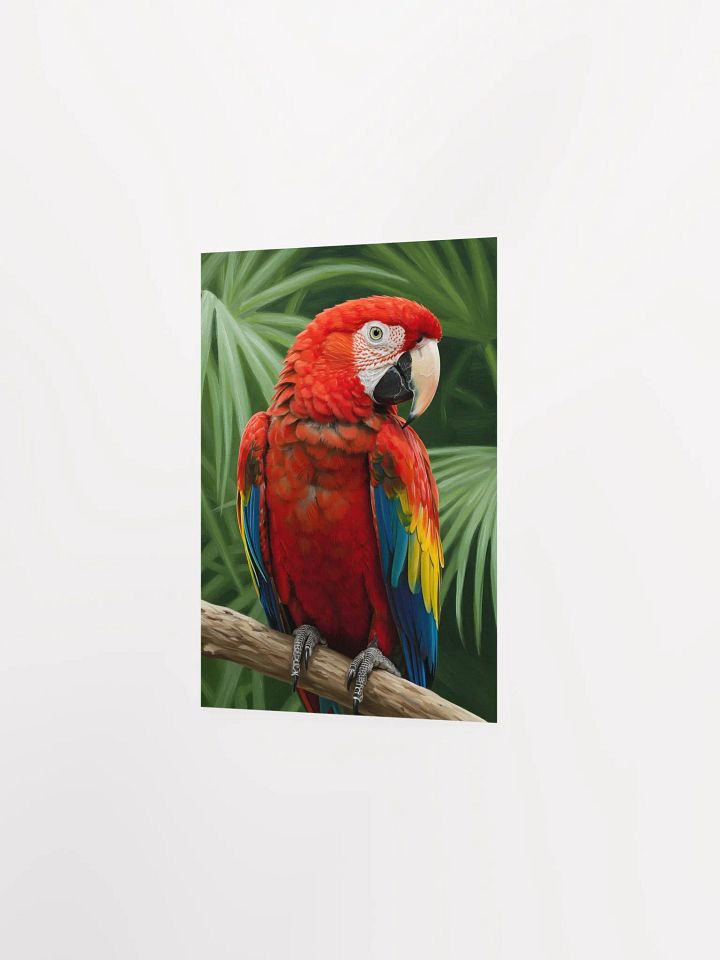 Scarlet Macaw: The Regal Sentinel Poster product image (19)