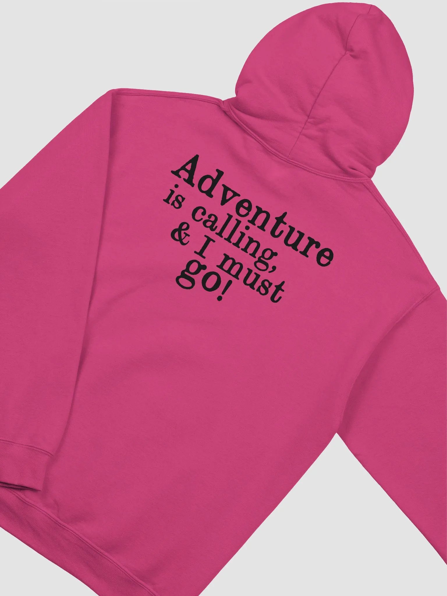 Adventure Is Calling Polyester Hoodie product image (4)