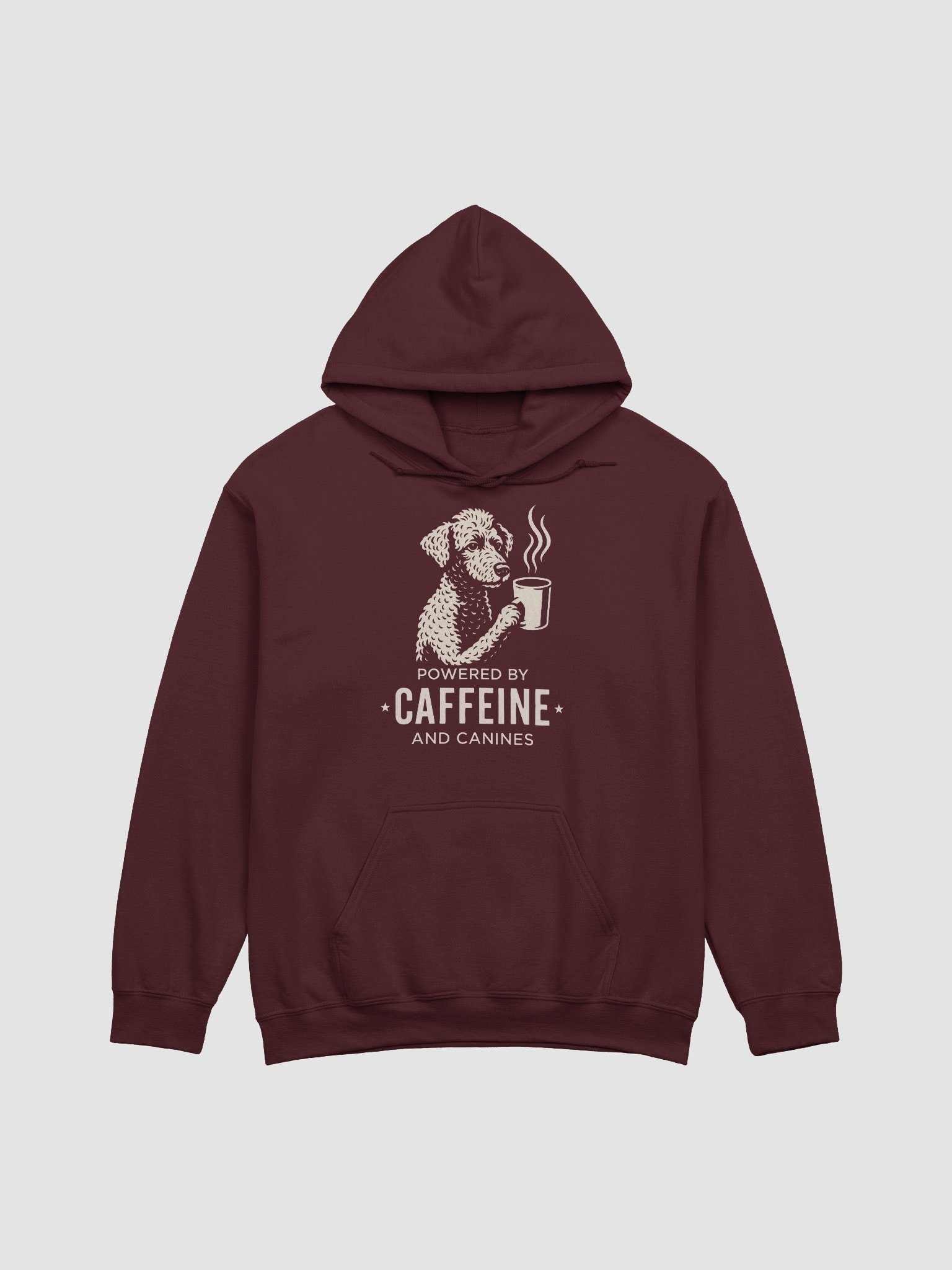 Caffeine and Canines Hoodie product image (1)