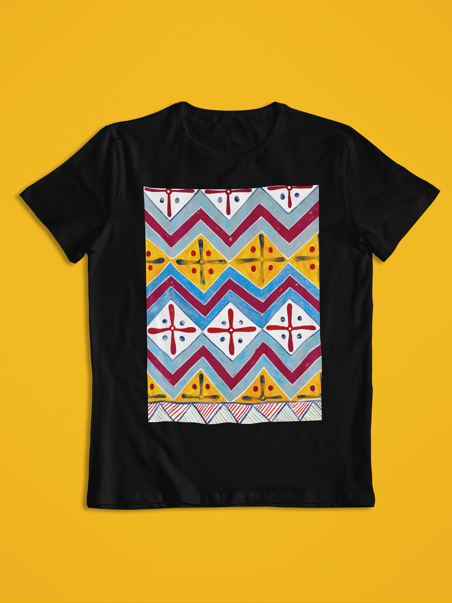 Qenamun Ceiling Pattern Ancient Egypt Art Unisex T-Shirt product image (1)