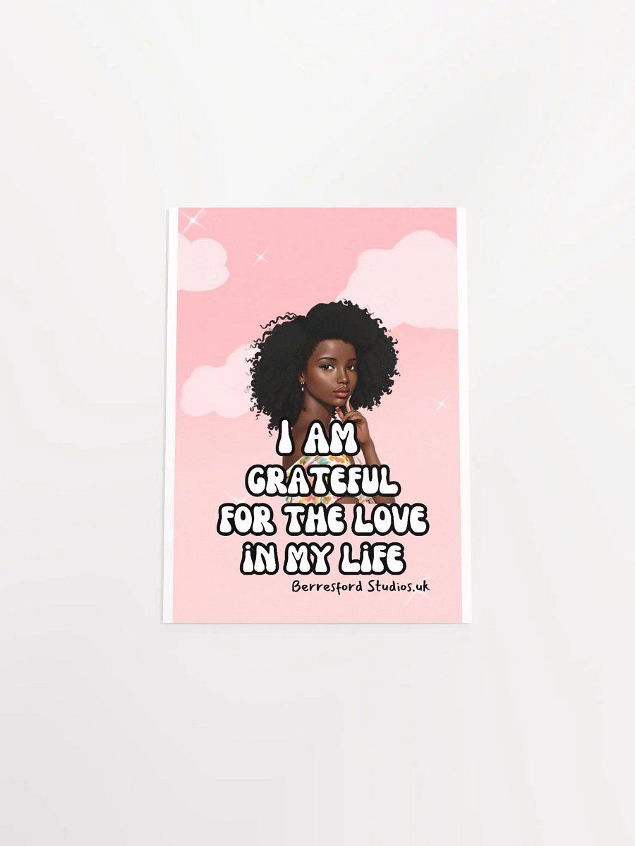Gratitude Affirmation Poster product image (27)
