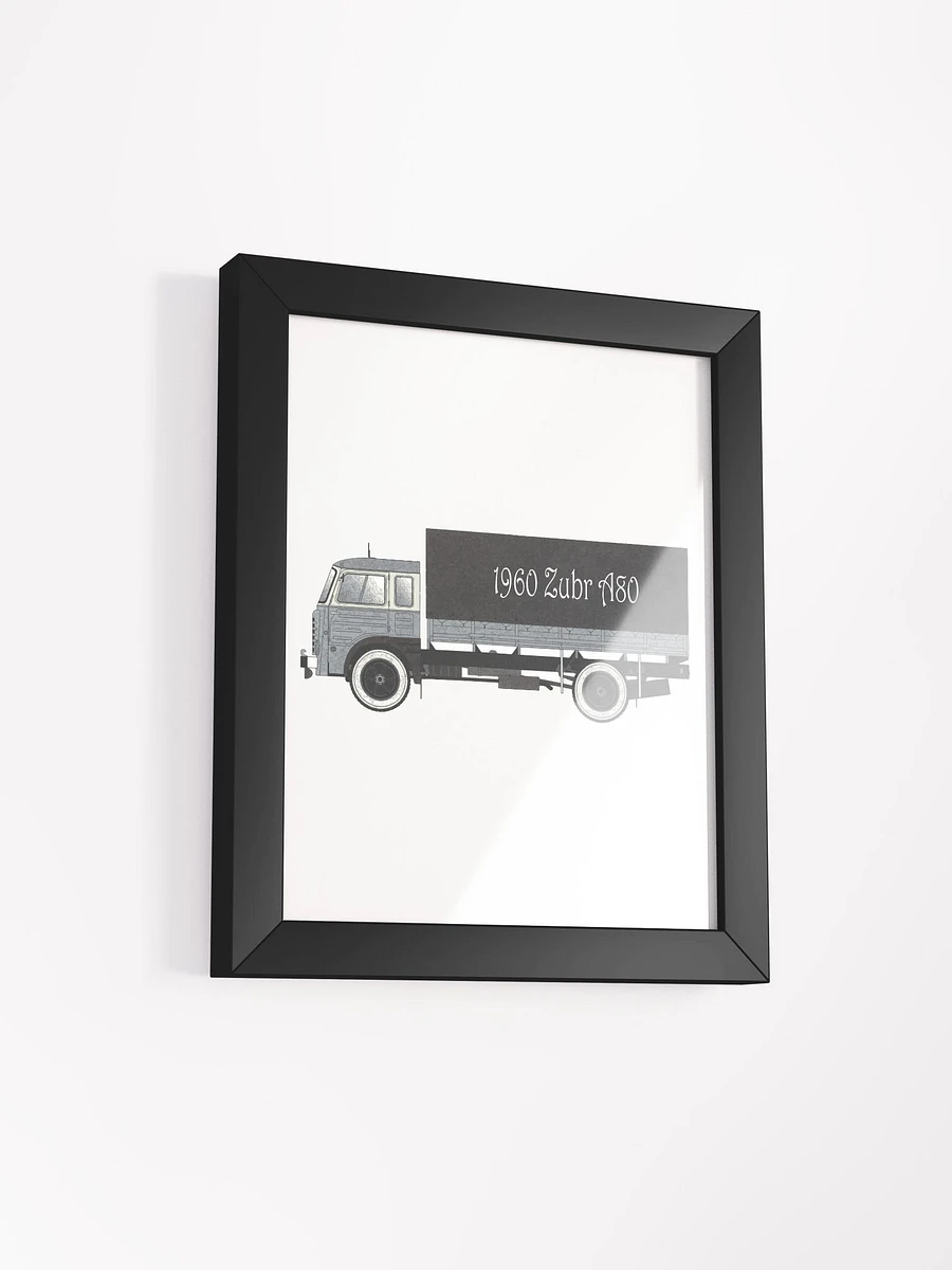 Vintage Zubr A80 Flatbed Truck Graphic Print product image (6)