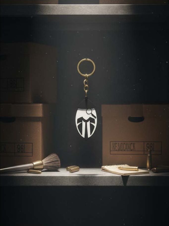 Stranger Label Keychain product image (2)