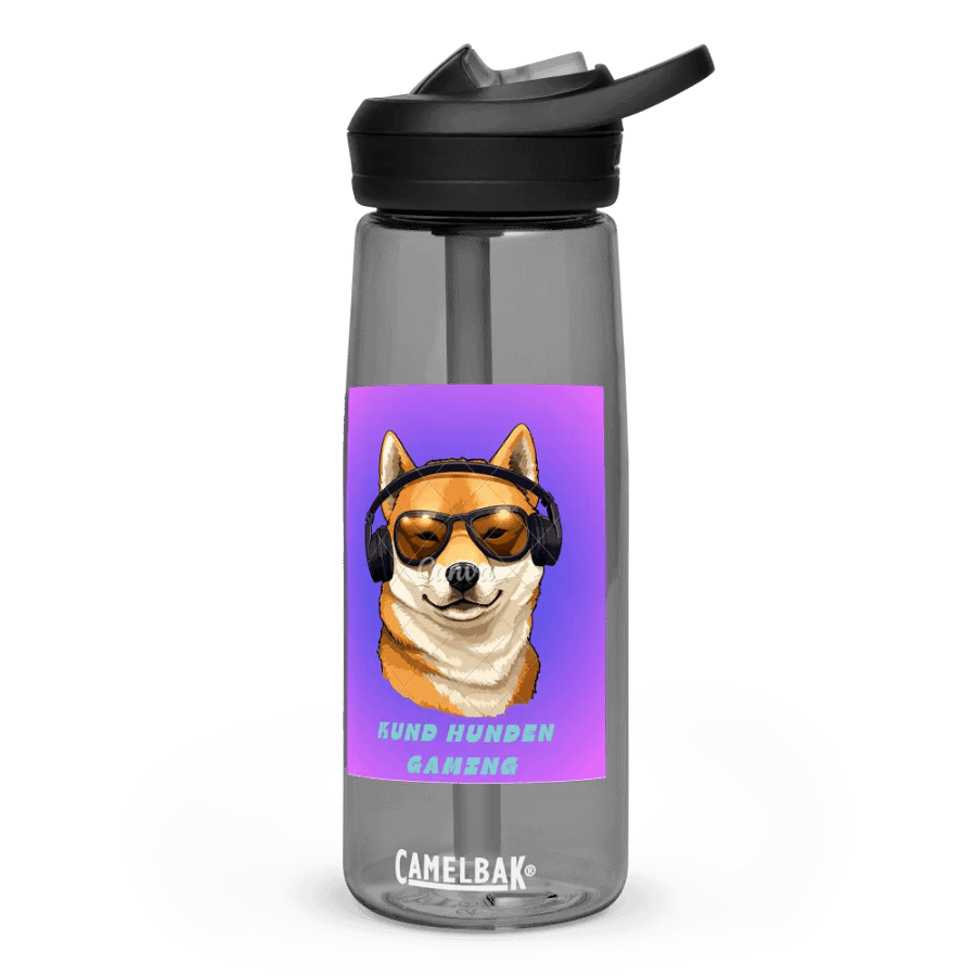 Cool Canine Gamer Water Bottle product image (1)