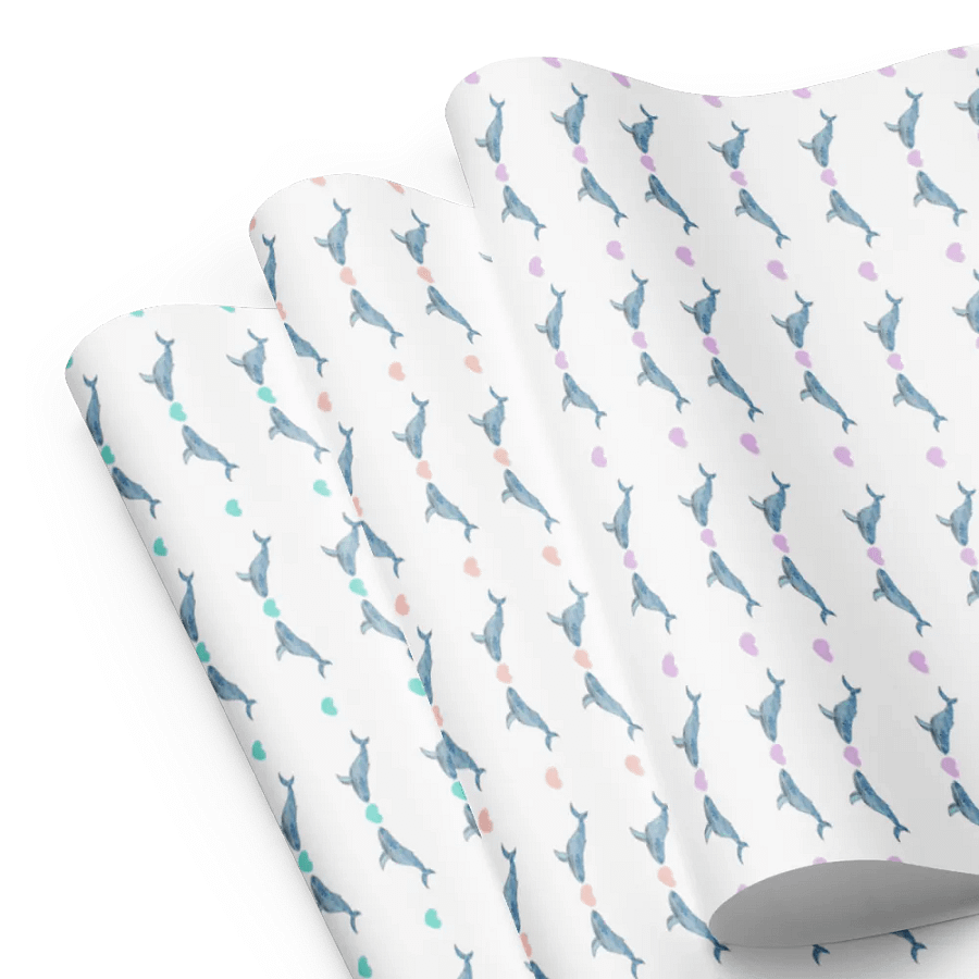Humpback Whale Wrapping Paper product image (2)