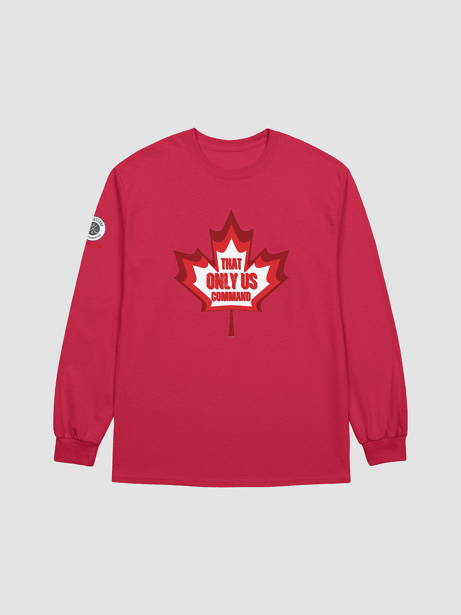 CK x GRINDSTONE "THAT ONLY US COMMAND" MAPLE LEAF LONG SLEEVE TEE product image (1)