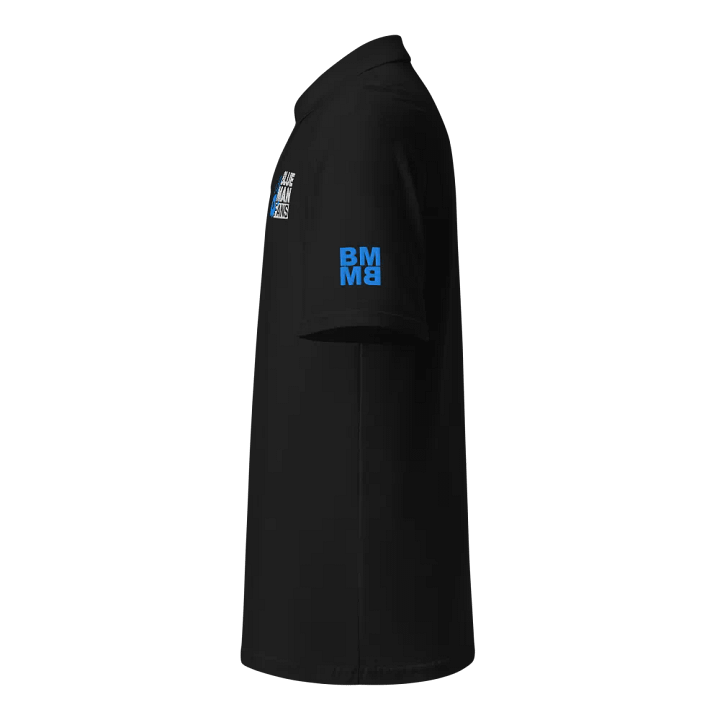 Blue Man Fans Hand Print & BMMB Duel Sleeve Embroidered Polo product image (2)