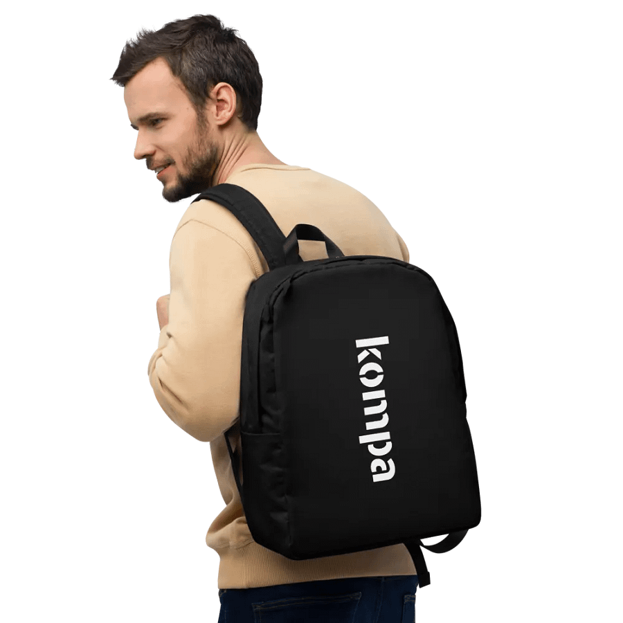 KOMPA CLASSIC BACKPACK - BLACK product image (4)