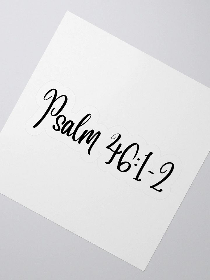 Psalm 46:1-2 product image (6)