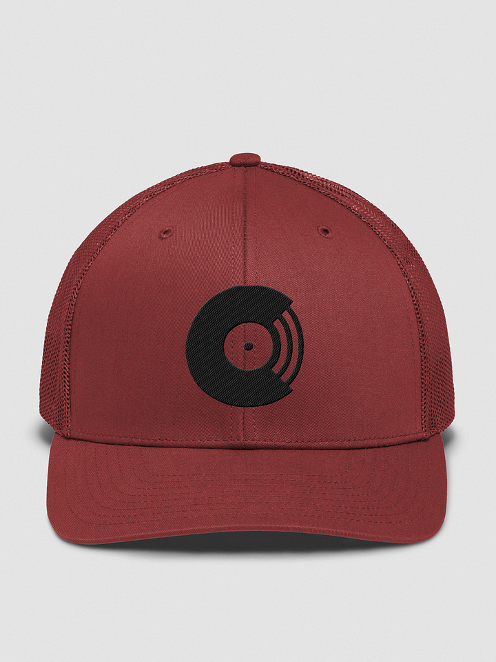 Crucial Tracks record trucker hat product image (1)