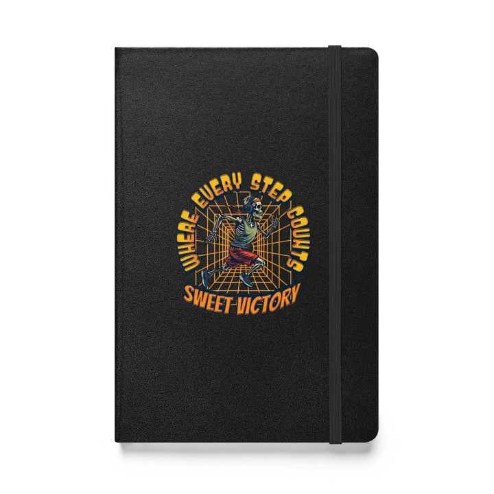 Where Every Step Counts Sweet Victory Runner Skeleton Hardcover Journal product image (1)