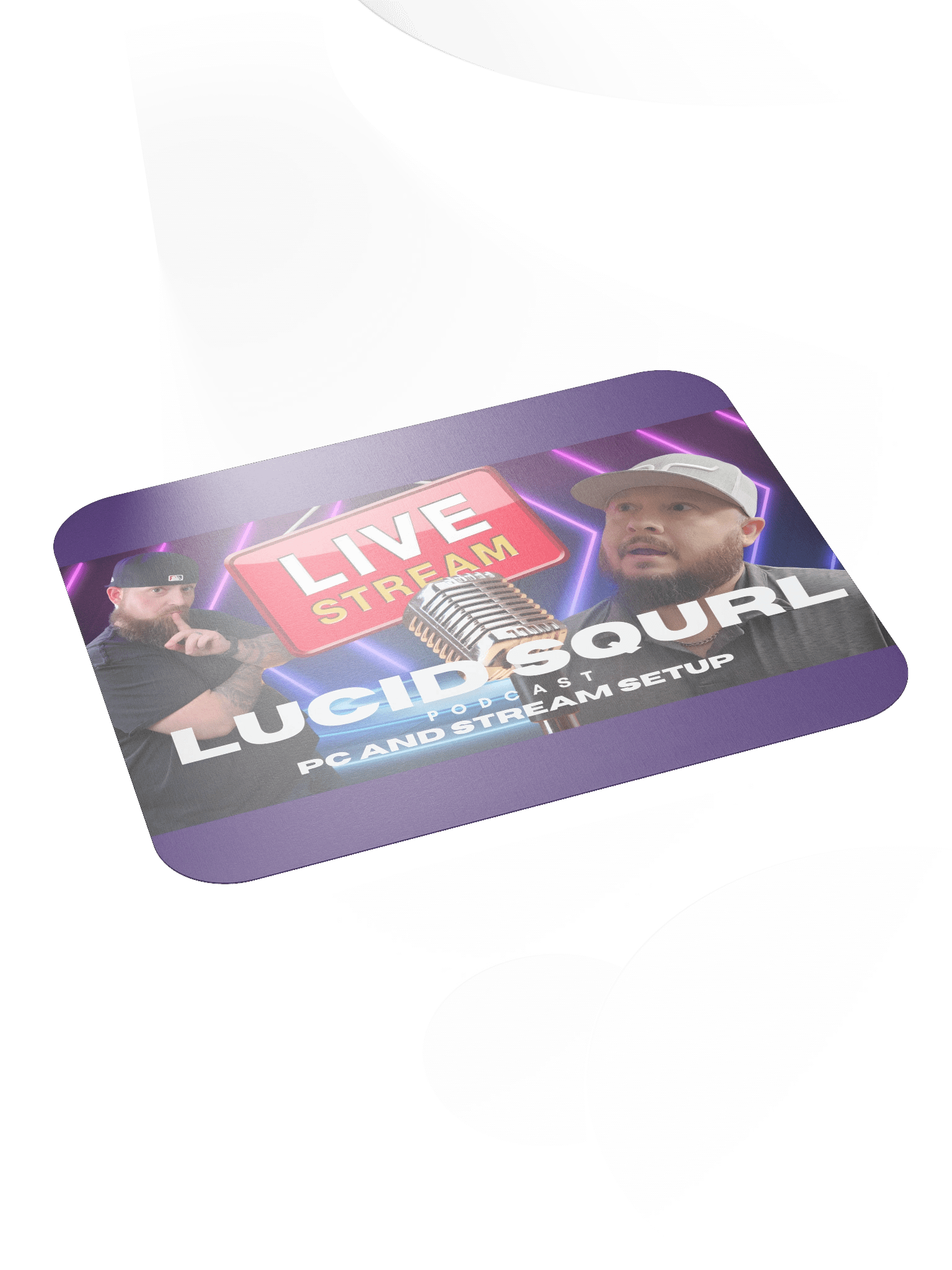 Lucid Squrl Podcast Mouse Pad – Episode 1 Edition product image (4)