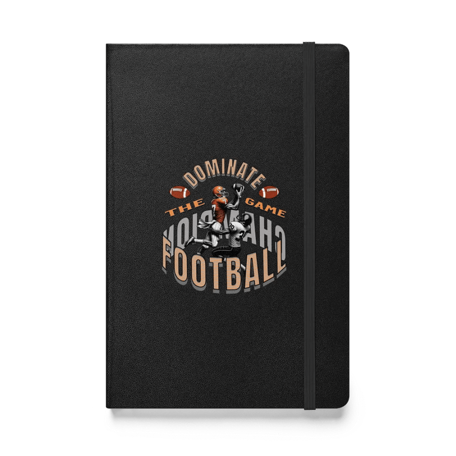 Dominate The Game Football Champion Gridiron Journal product image (1)