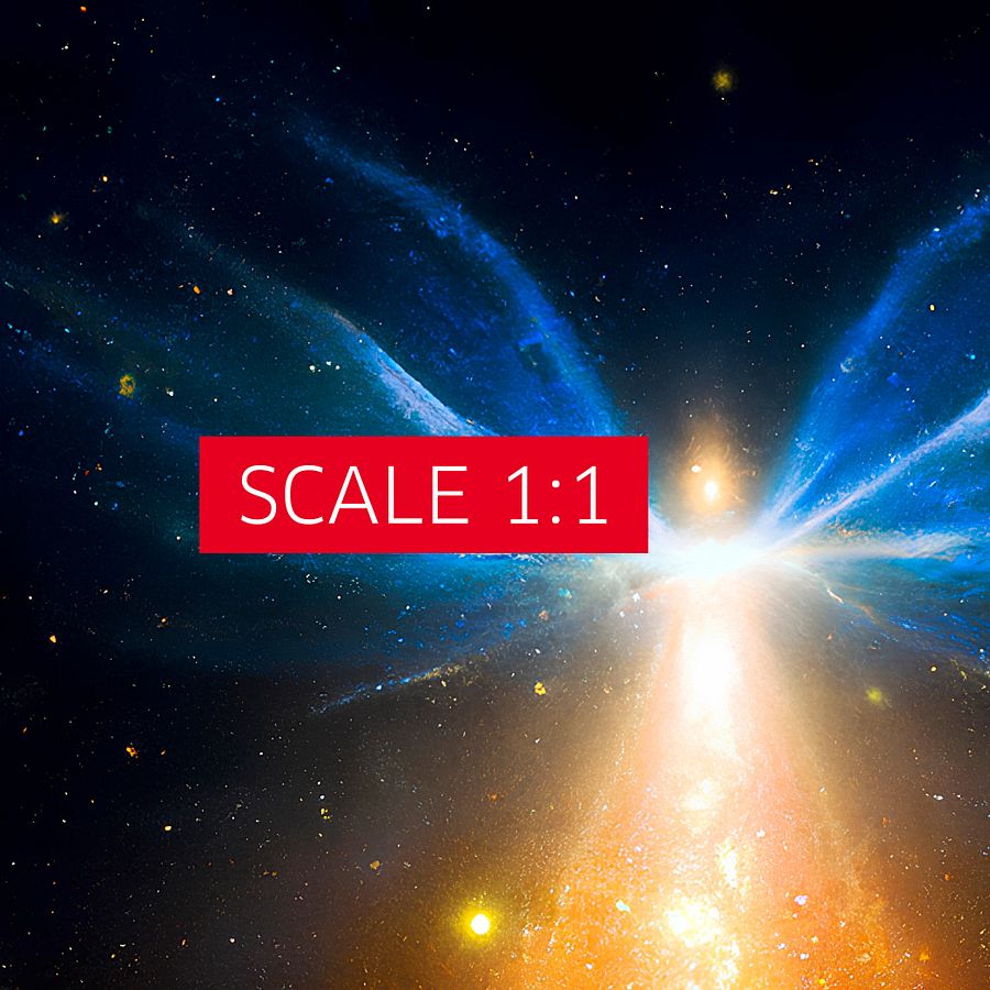 Heaven's Gate #1.3 — vibrant space poster, ethereal yoga print, abstract art, spiritual wall decor, aura poster, astrology poster, astronomy poster product image (4)