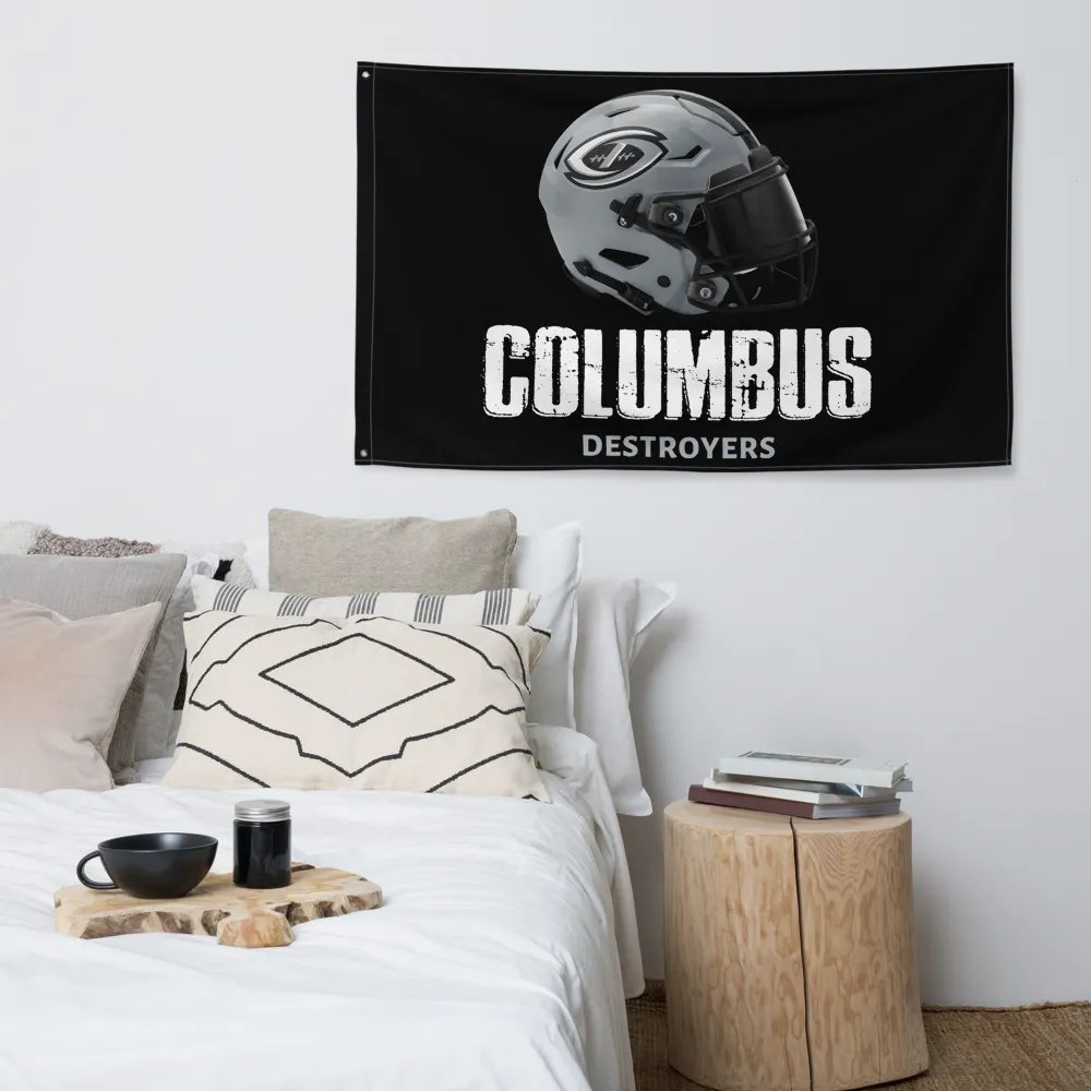 Columbus Destroyers Team Flag product image (4)