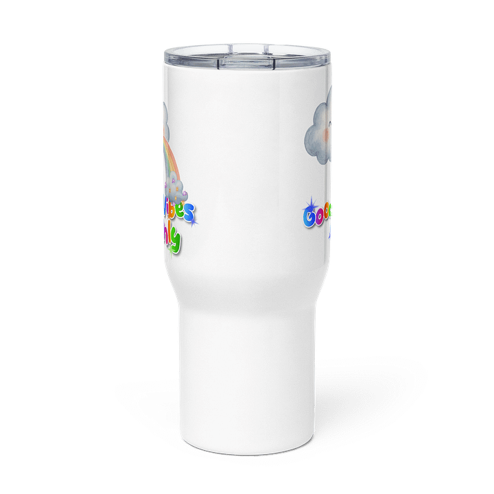 Good Vibes Rainbow Stainless Steel Travel Mug product image (3)