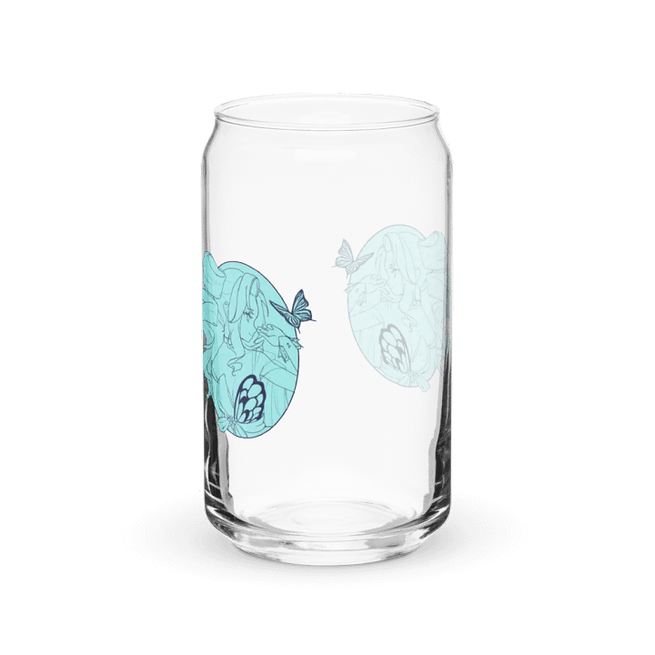 Pixie Stain Class Can shaped cup! w/straw product image (6)