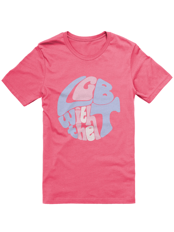 Transgender LGB with the T big print tee product image (1)