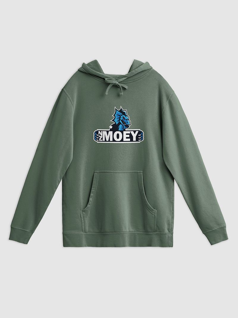 NZMOEY Logo Independent Trading Co. Pigment Dyed Hoodie