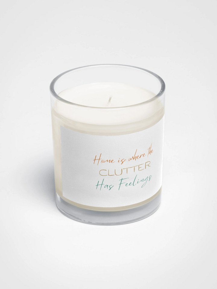 Cluttered Emotions Soy Wax Candle product image (2)