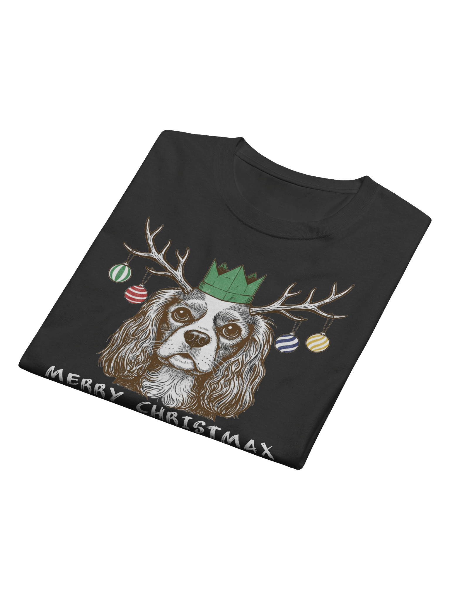 Merry ChristMax Long Sleeve Shirt with White Text product image (6)