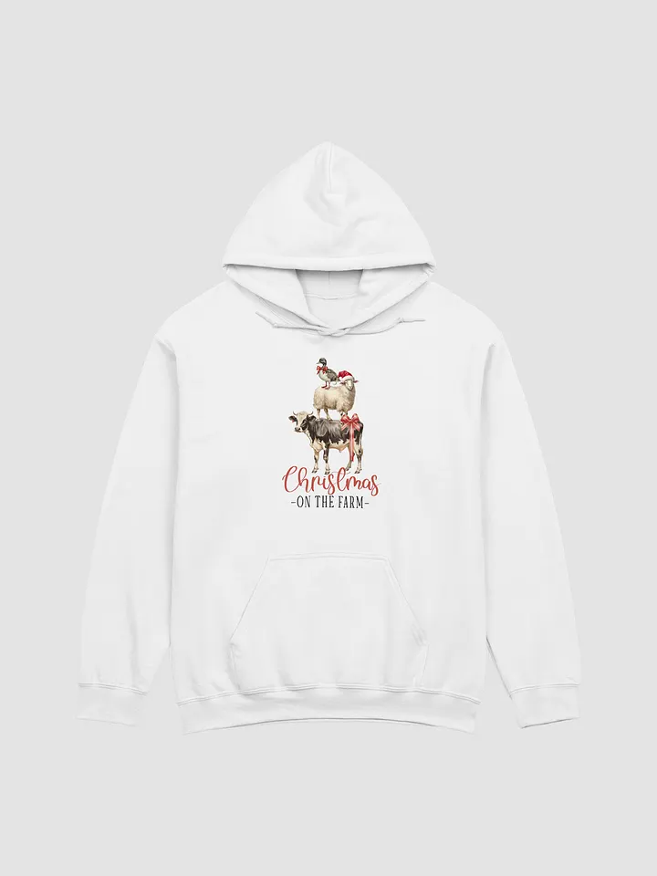 Christmas On The Farm Hoodie product image (1)