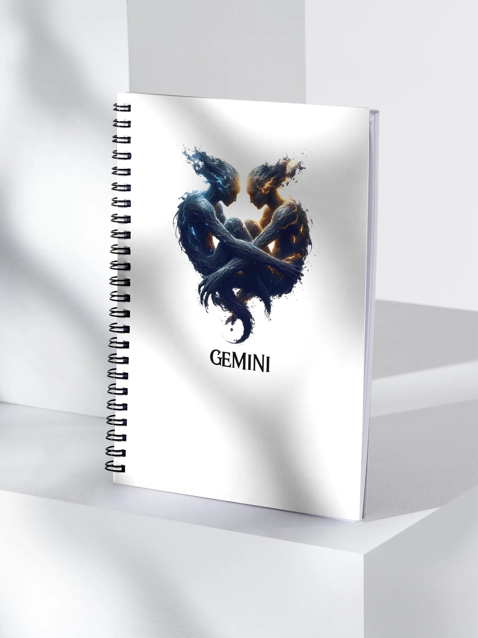 Mythical Gemini Spiral Notebook product image (4)