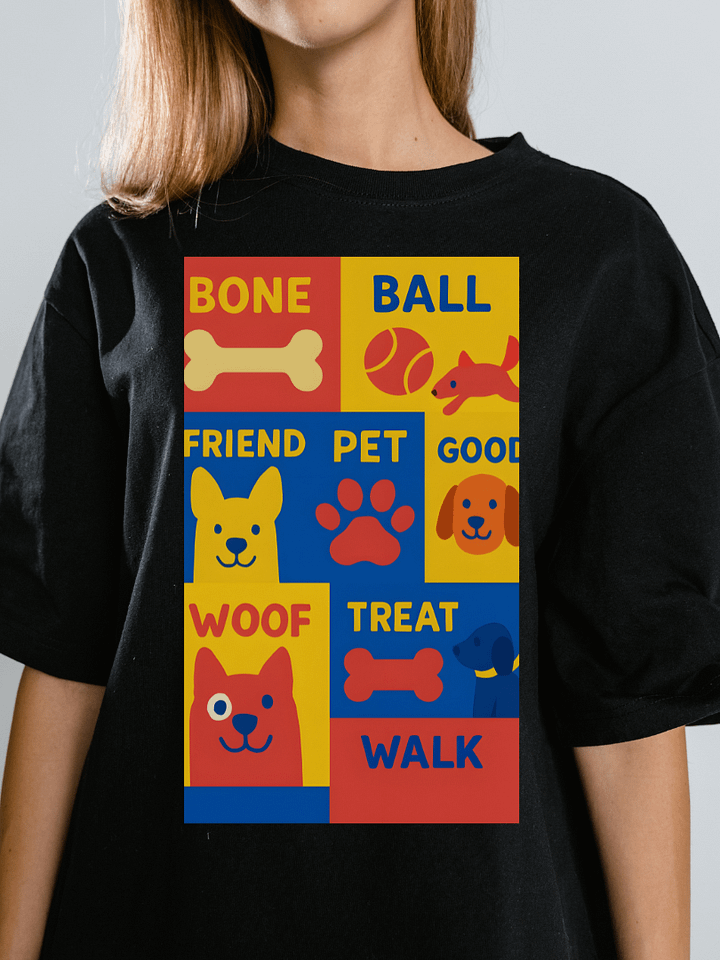 Dog Lover's Block Party Heavyweight Tee product image (2)