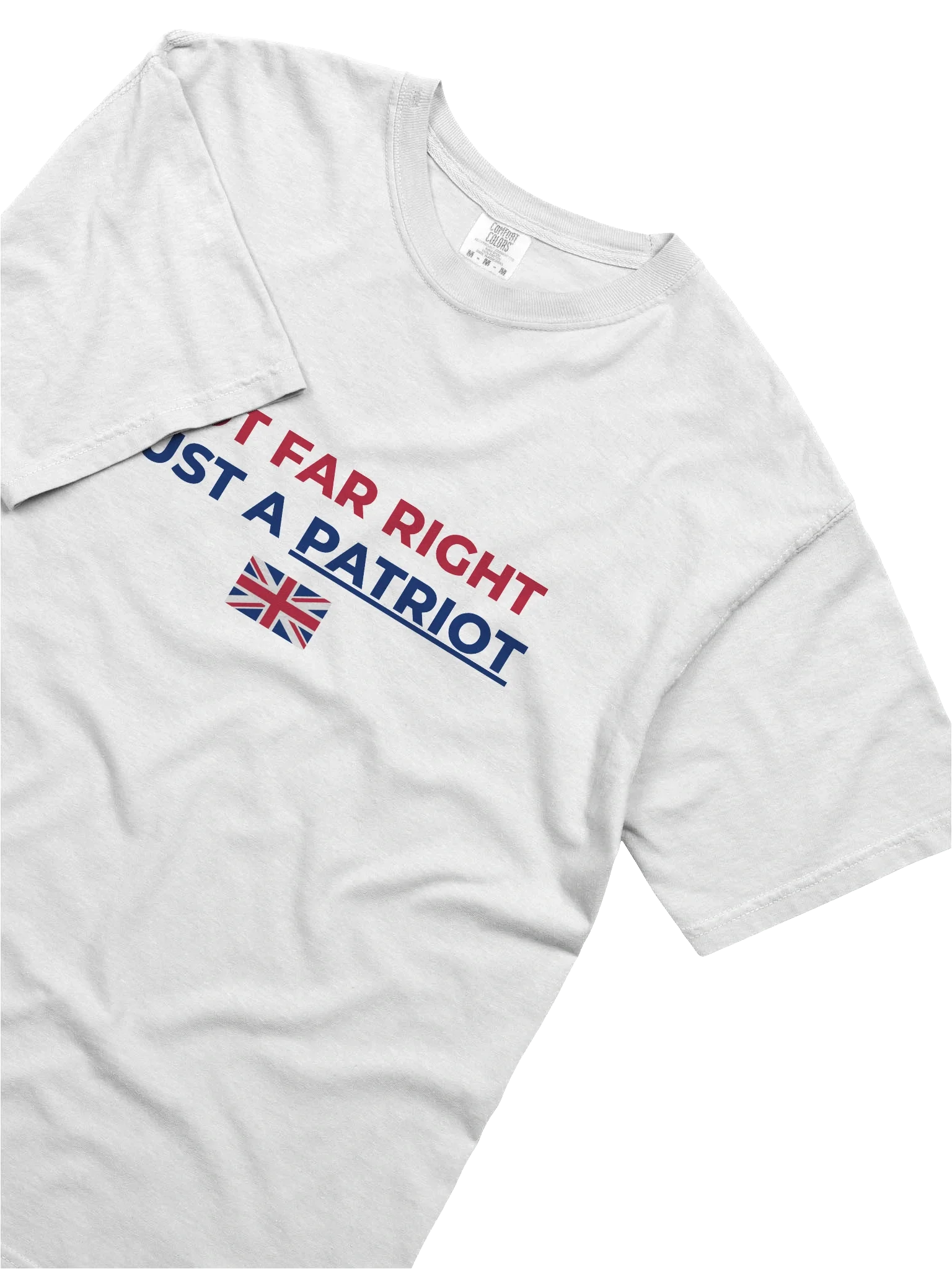 “Not Far Right, Just a Patriot” Black Tee product image (15)