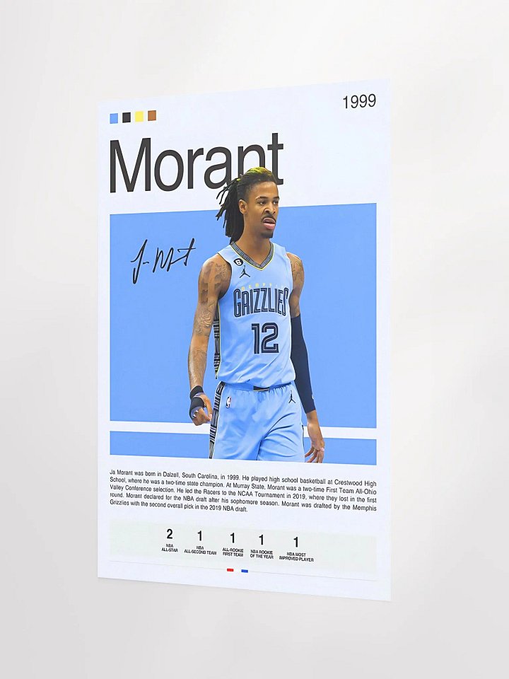 Ja Morant Poster product image (2)
