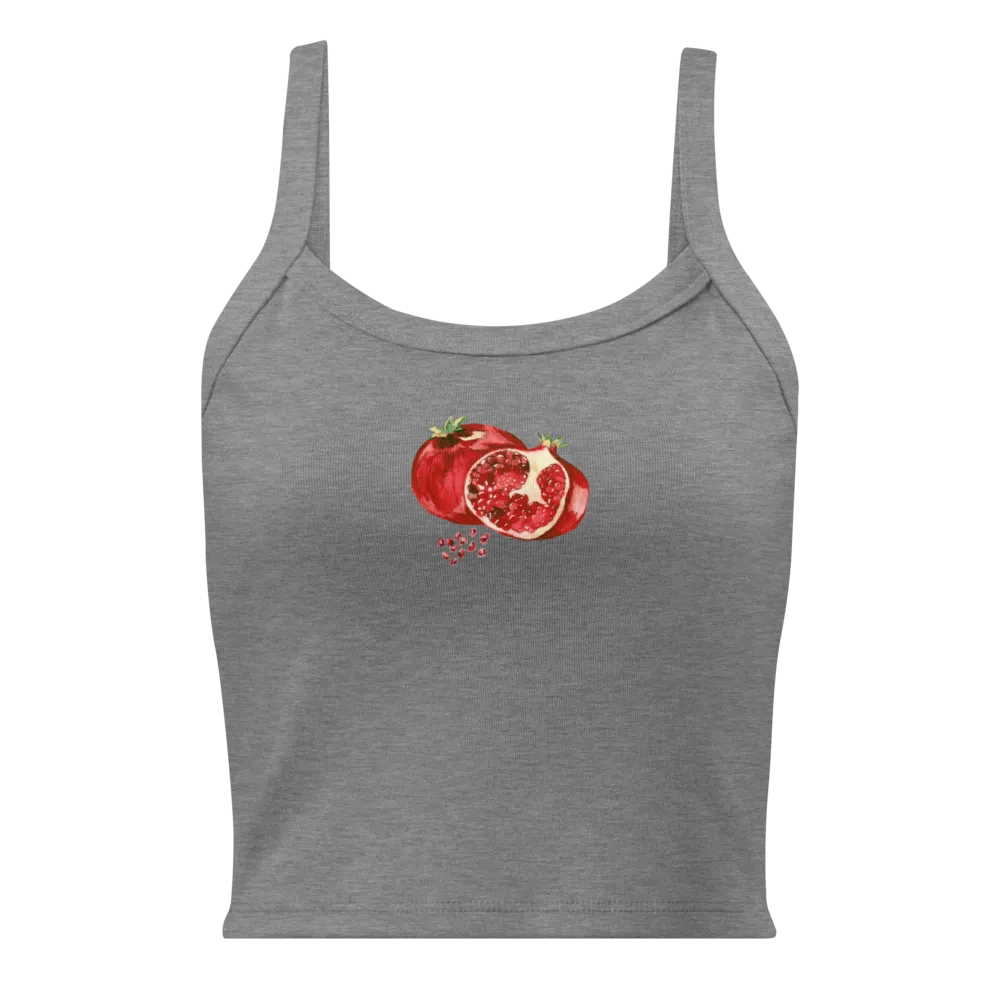 Pomegranate Rib Tank product image (3)