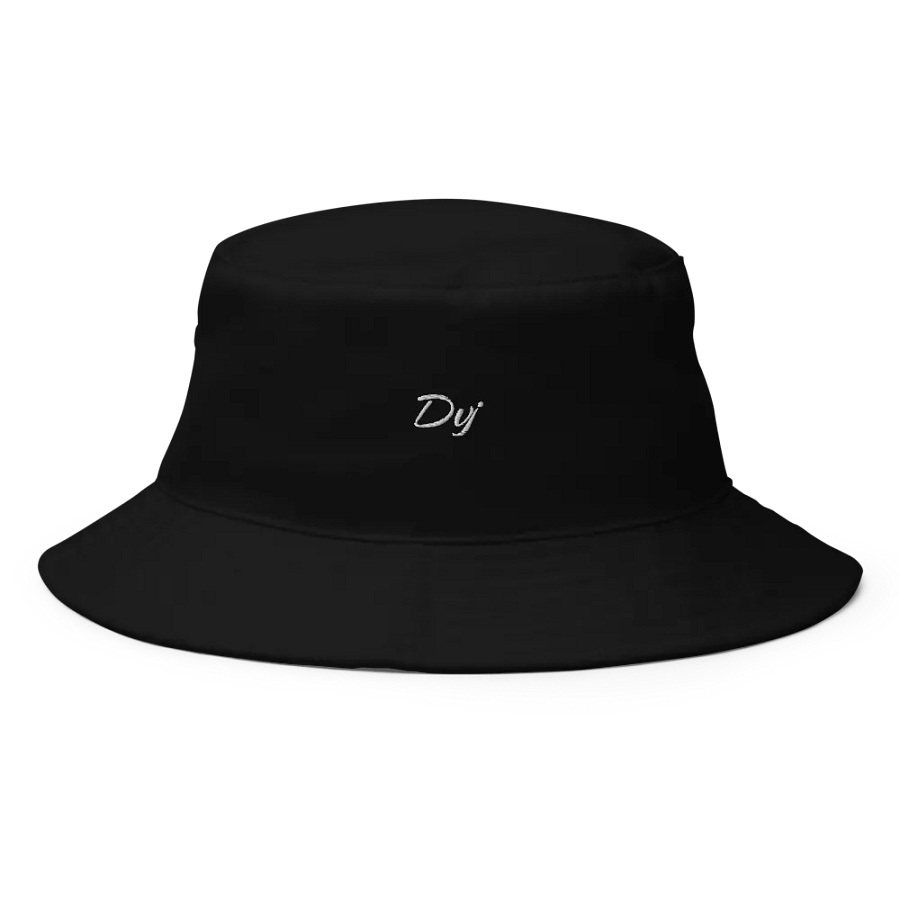 black dvj bucket hat product image (1)