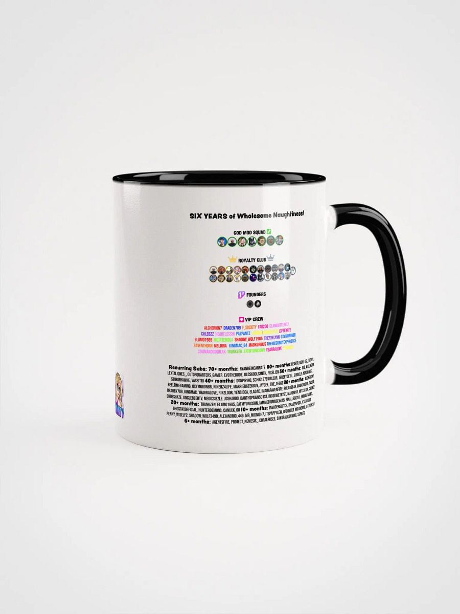 6 YEAR COMMEMORATIVE MUG! product image (2)